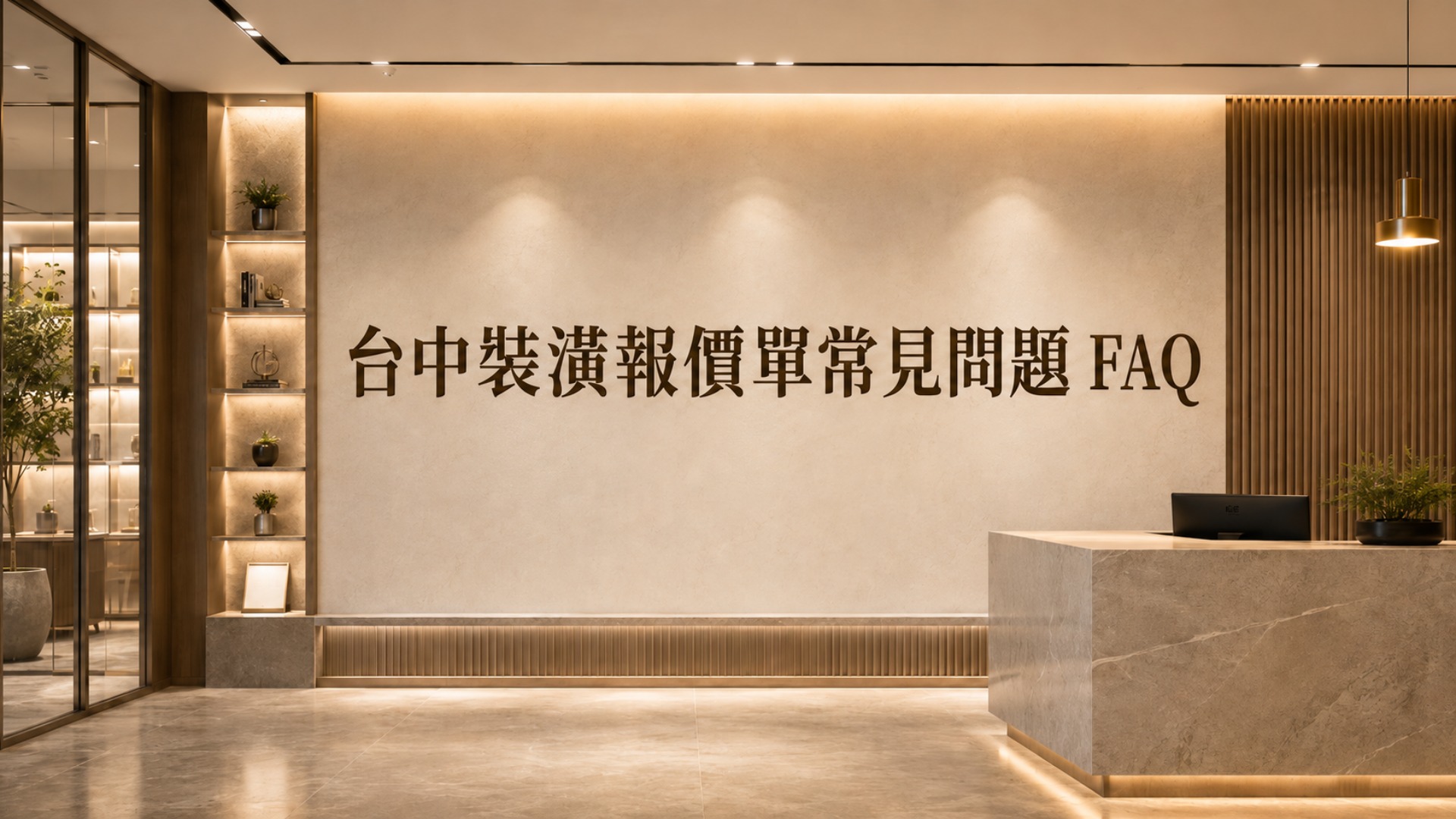 台中裝潢報價單常見問題FAQ 台中裝潢報價單常見問題FAQ