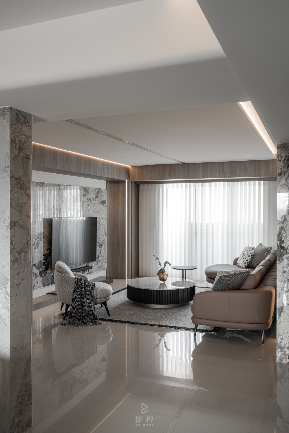 京綻饒宅a2-客廳