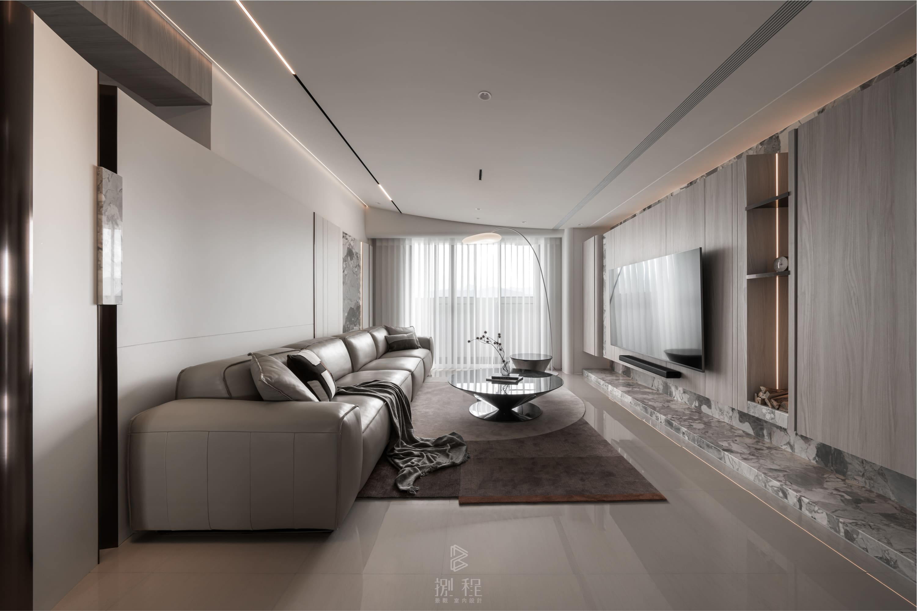 京綻饒宅a1-客廳